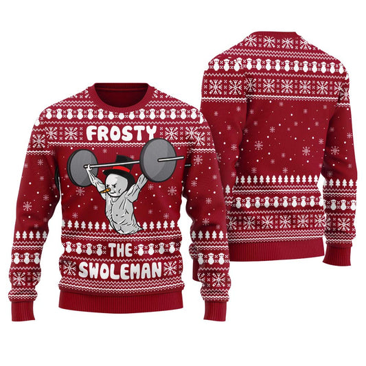 Swoleman Frosty Ugly Sweater For Women