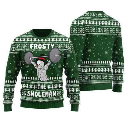 Swoleman Frosty Ugly Sweater For Women