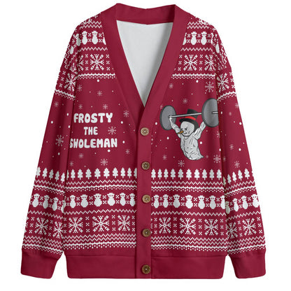 Swoleman Frosty Plus Size Womens Ugly Christmas Sweater