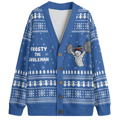 Swoleman Frosty Plus Size Womens Ugly Christmas Sweater