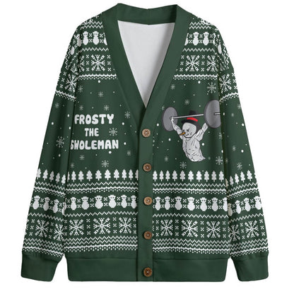 Swoleman Frosty Plus Size Womens Ugly Christmas Sweater