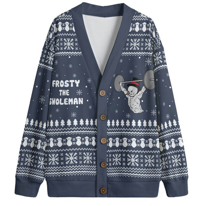 Swoleman Frosty Plus Size Womens Ugly Christmas Sweater