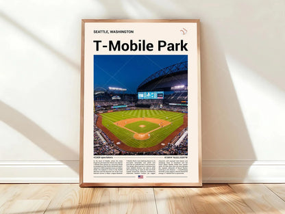 Baseball Stadium Major League Vintage - Vertical Poster - 5to9vibe