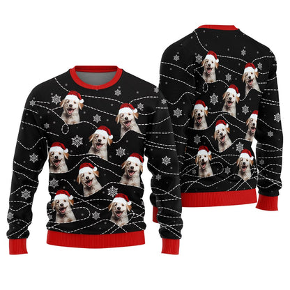 Tacky Custom Dog Christmas Sweater Women's