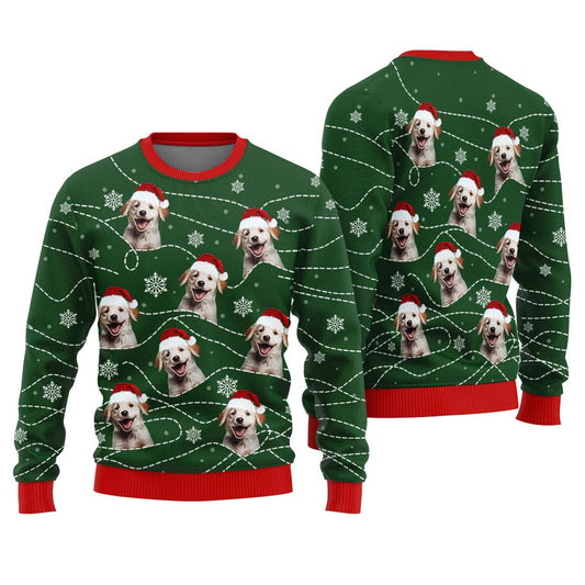 Tacky Custom Dog Ugly Christmas Sweater