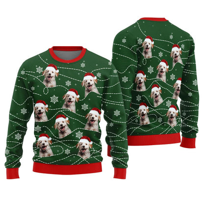 Tacky Custom Dog Ugly Sweater For Men