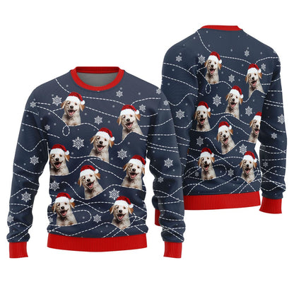 Tacky Custom Dog Ugly Sweater For Men