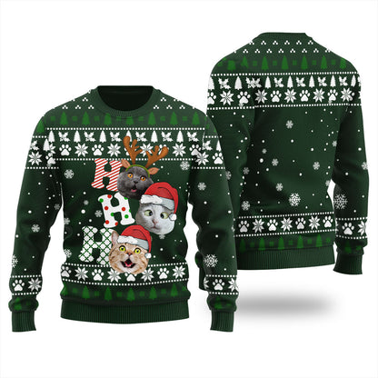 Tacky Personalized Pet Christmas Sweater Women's