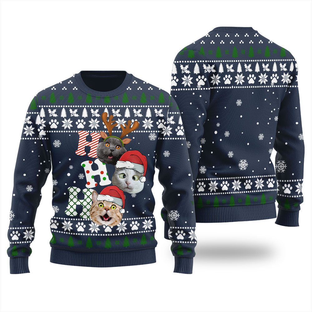 Tacky Personalized Pet Christmas Sweater Women's