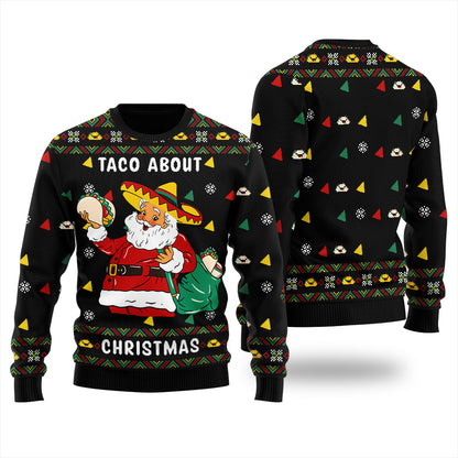 Taco Bout Christmas Ugly Sweater For Adult