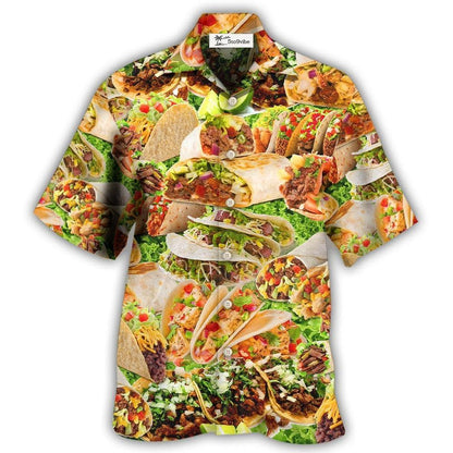 Hawaiian Shirt / Adults / S Food Lover Tacos My Love Is For Tacos - Hawaiian Shirt 