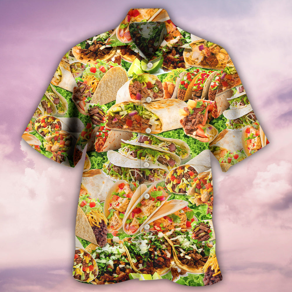 Food Lover Tacos My Love Is For Tacos - Hawaiian Shirt 
