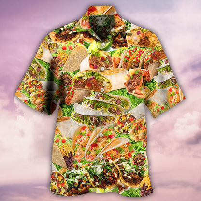 Food Lover Tacos My Love Is For Tacos - Hawaiian Shirt 