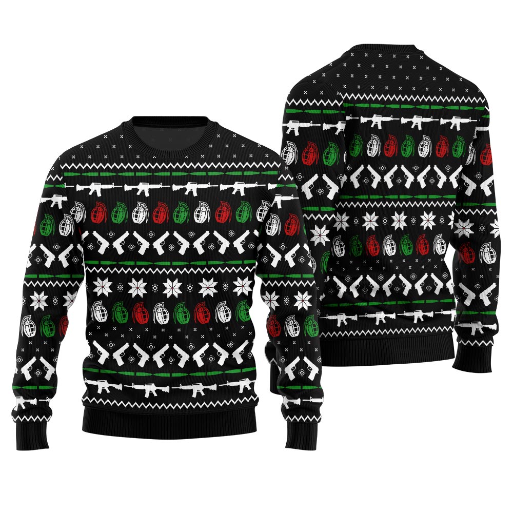 Tactical Christmas Ugly Christmas Sweater