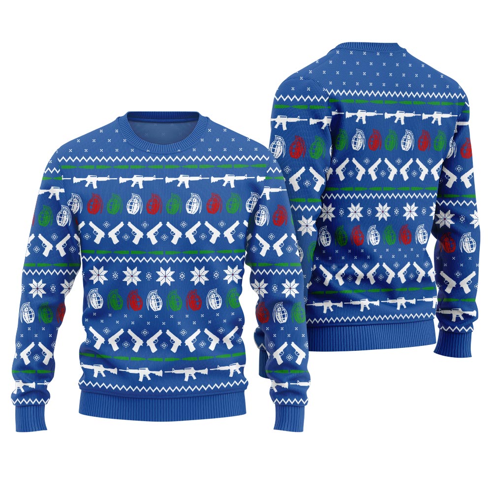 Tactical Christmas Ugly Christmas Sweater