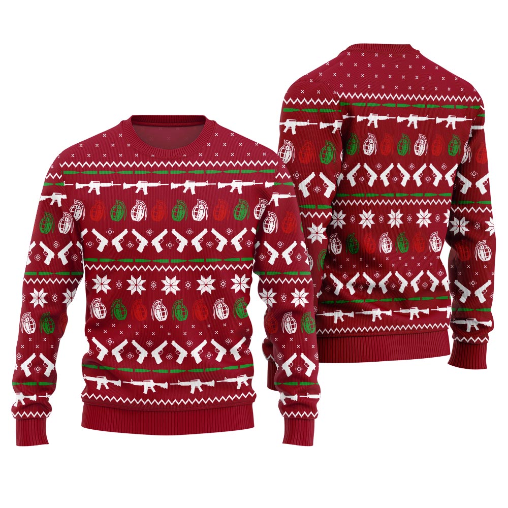 Tactical Christmas Ugly Christmas Sweater