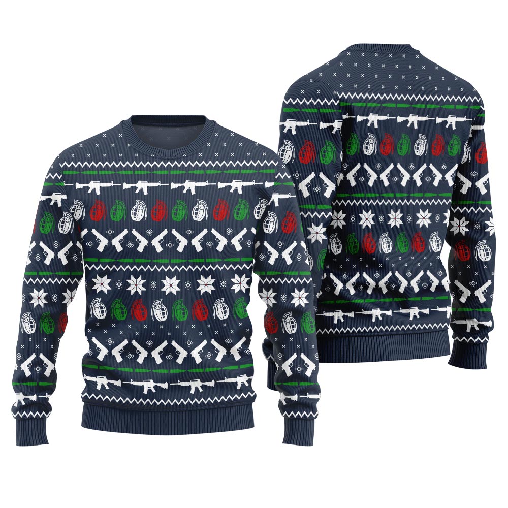 Tactical Christmas Ugly Christmas Sweater