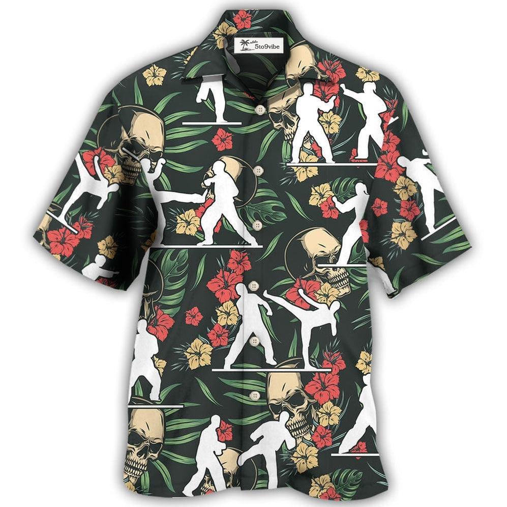 Taekwondo Tropical Floral - Hawaiian Shirt 
