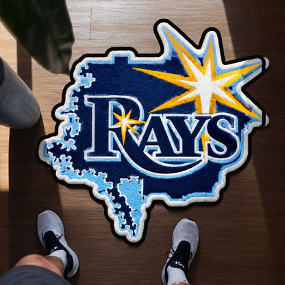 Alfombra personalizada de bienvenida premium de equipo de la MLB – Felpudo de béisbol personalizado