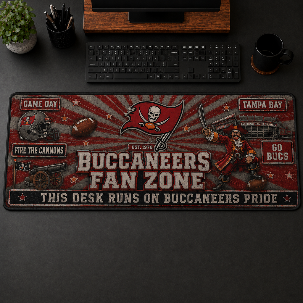 All Football Teams Fans Zone Desk Mat Mouse Pad Plus Size Trending - 5to9vibe
