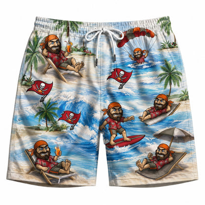 All Football Teams Mascot Beach Viber Unisex Hawaiian Shirt For Men & Women