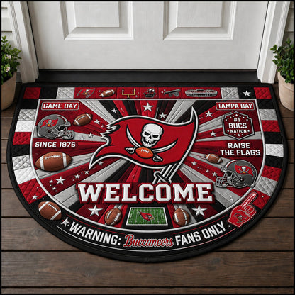 Football All Teams Custom Premium Welcome Mat – Personalized Doormat