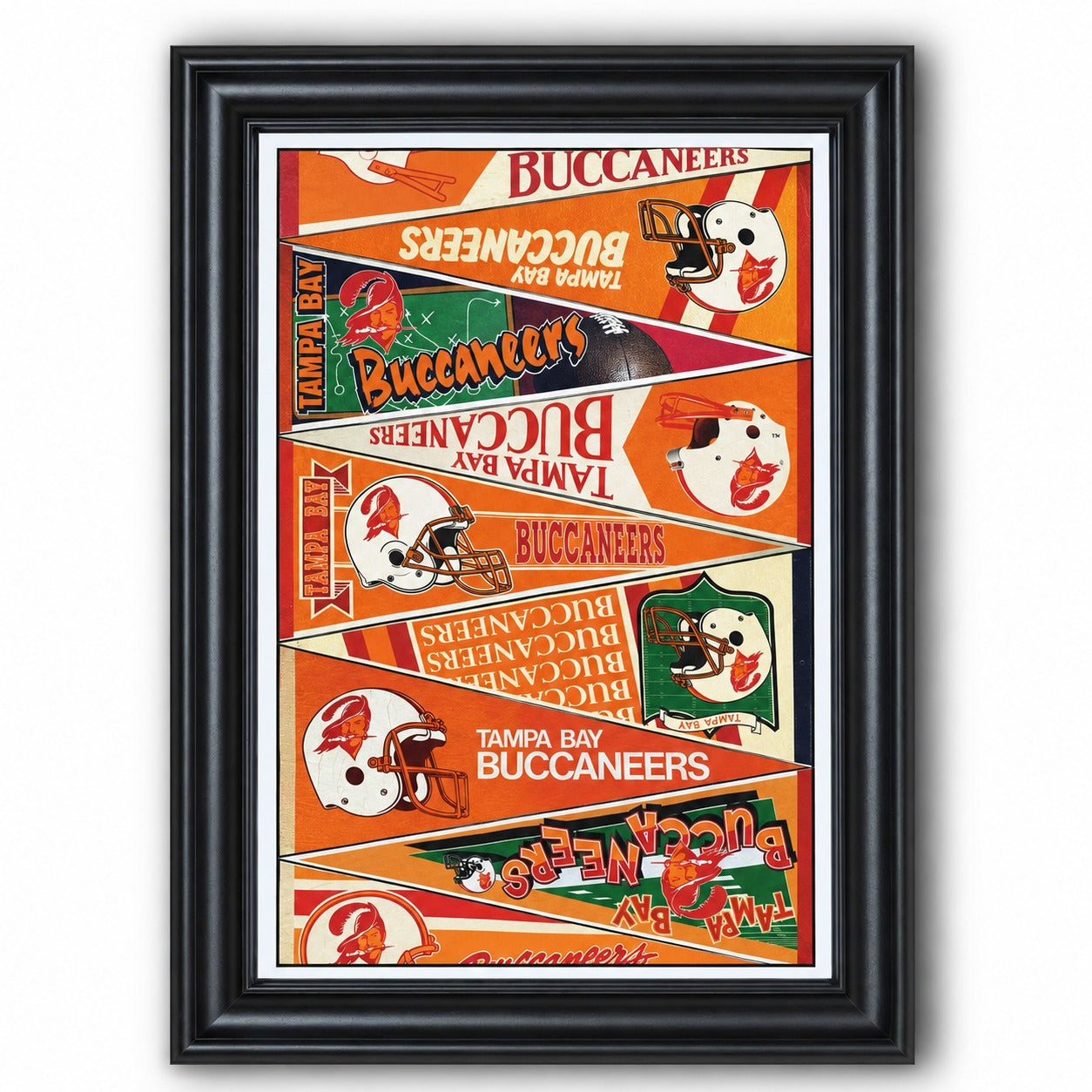 All Football Teams Vintage Anniversary For Fans No Frame Vertical Poster - 5to9vibe