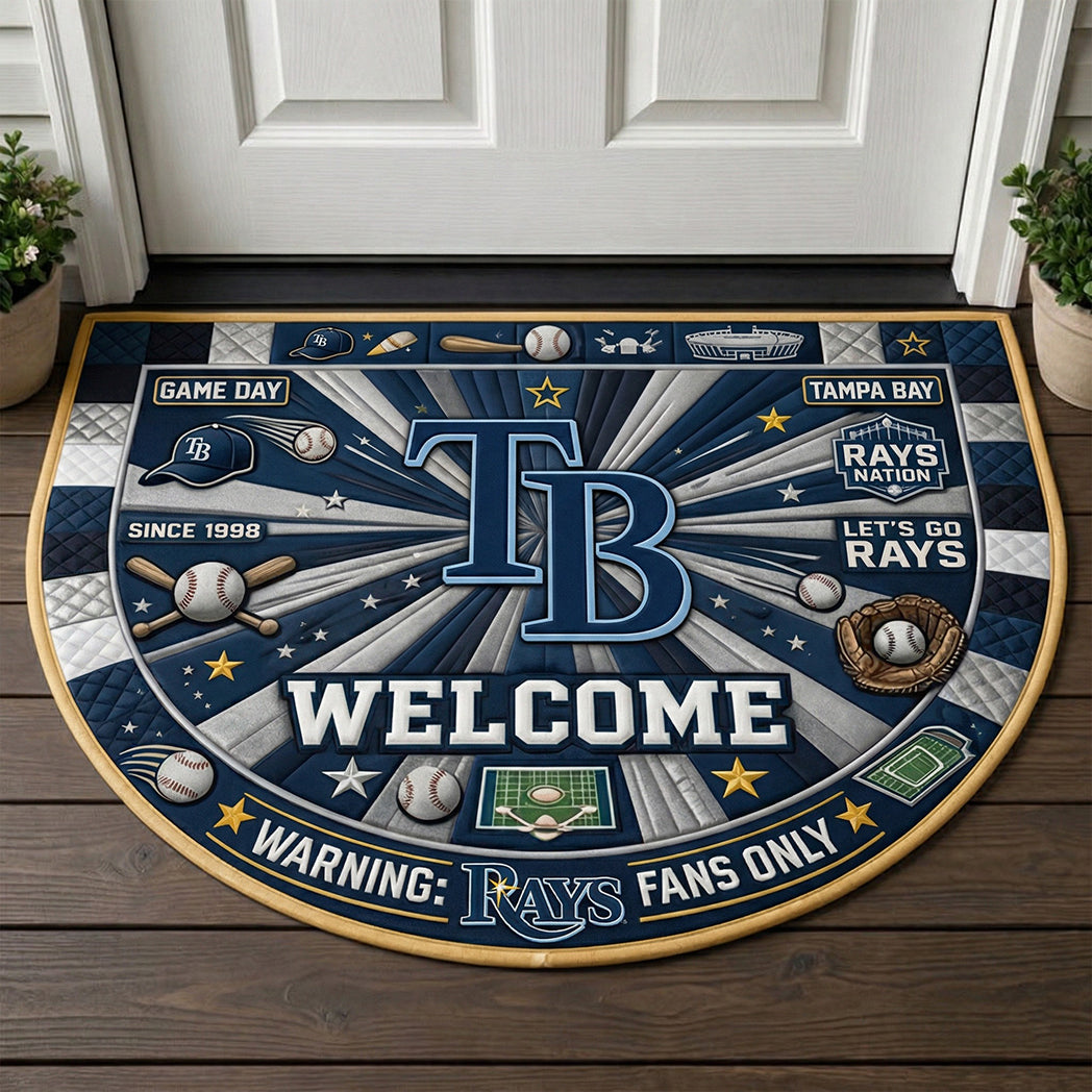 Baseball All Teams Custom Premium Welcome Mat – Personalized Baseball Doormat