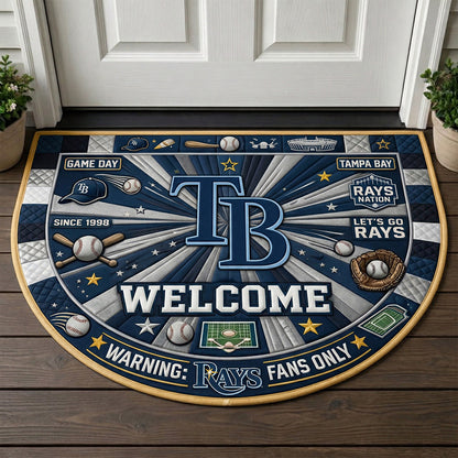 Baseball All Teams Custom Premium Welcome Mat – Personalized Baseball Doormat