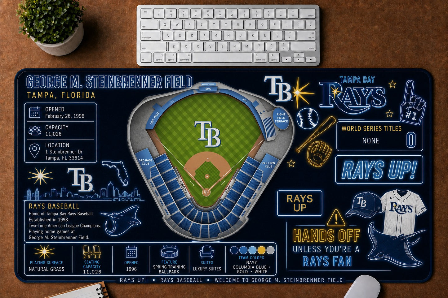 All Baseball Stadiums Infographic Desk Mat Mouse Pad Plus Size Trending - 5to9vibe