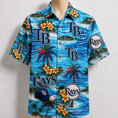All Baseball Teams Coastal Paradise Button-Up Unisex Hawaiian Shirt For Men and Women
