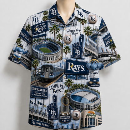 All Baseball Teams Iconic Moments Aloha Shirt for Baseball Fans Button Up Unisex Hawaiian Shirt For Men and Women