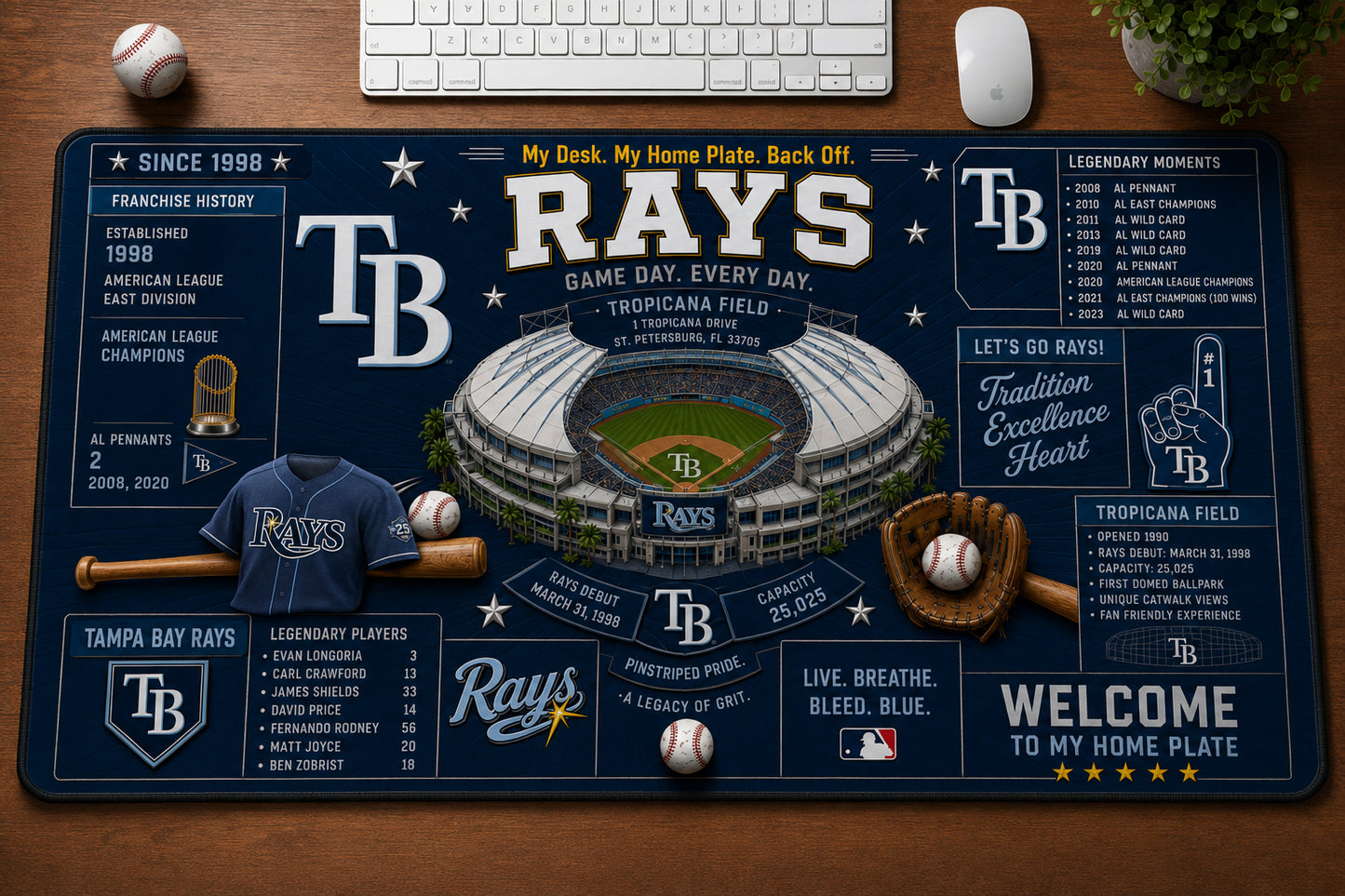 All Baseball Franchise History Stadiums Masterplan Desk Mat Mouse Pad Plus Size - 5to9vibe