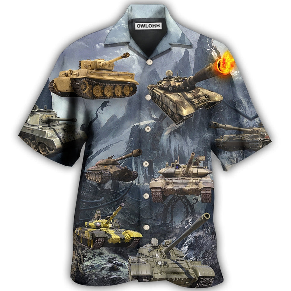 Hawaiian Shirt / Adults / S Tank Style With Dark Style - Hawaiian Shirt 