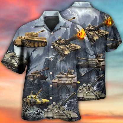 Tank Style With Dark Style - Hawaiian Shirt 