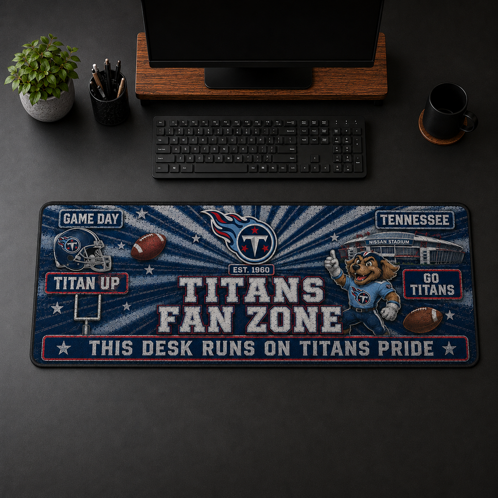 All Football Teams Fans Zone Desk Mat Mouse Pad Plus Size Trending - 5to9vibe