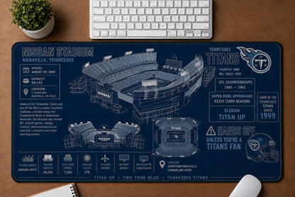 All Football Stadium BluePrint Desk Mat Mouse Pad Plus Size Trending - 5to9vibe