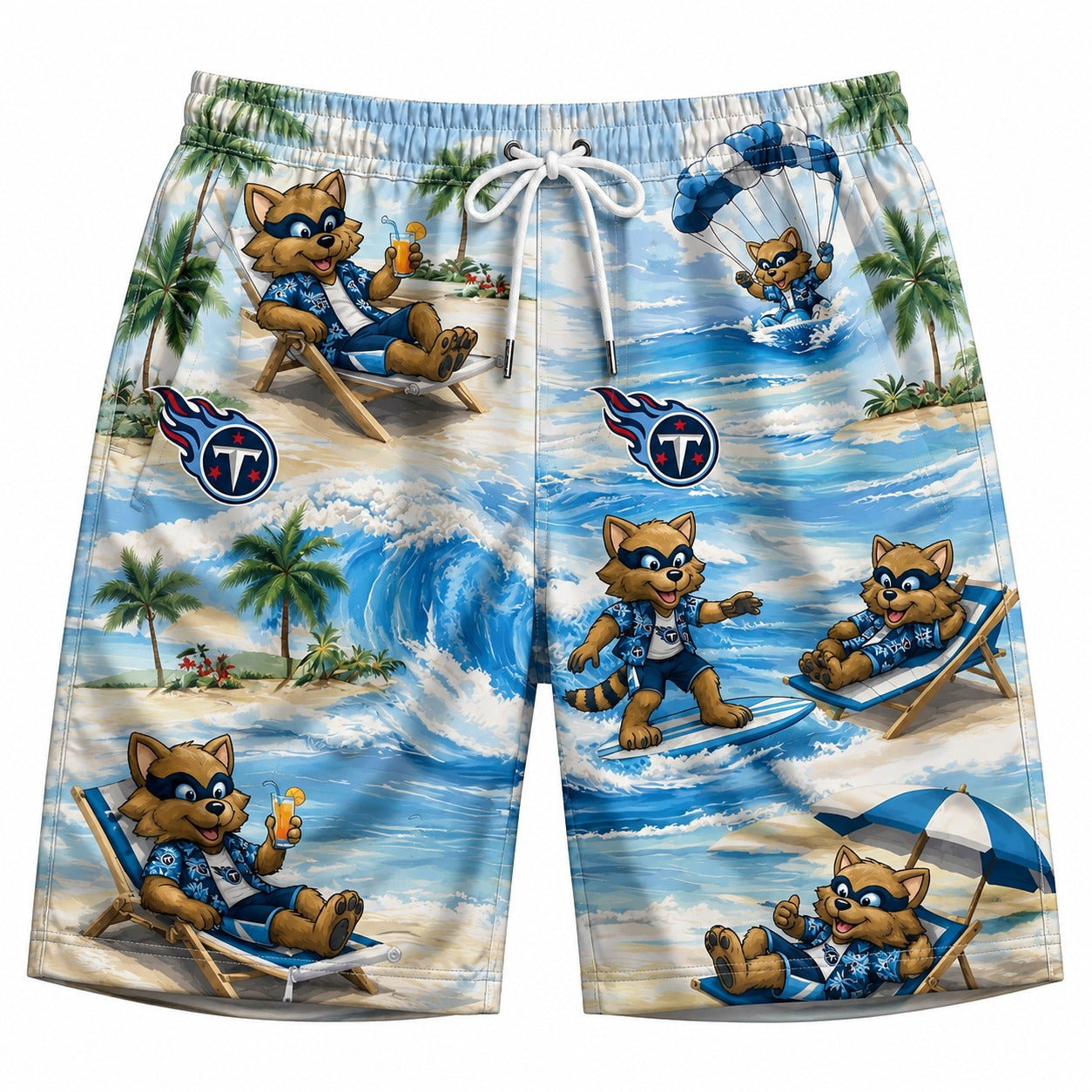 All Football Teams Mascot Beach Viber Unisex Hawaiian Shirt For Men & Women