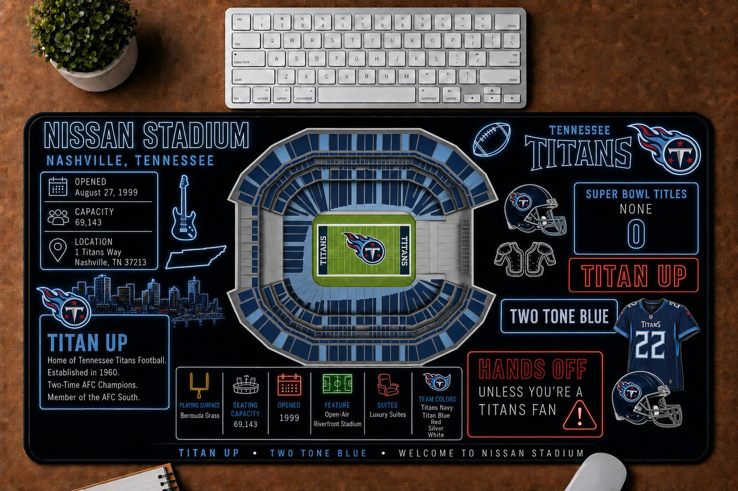 All Football Stadium Infographic Desk Mat Mouse Pad Plus Size Trending - 5to9vibe