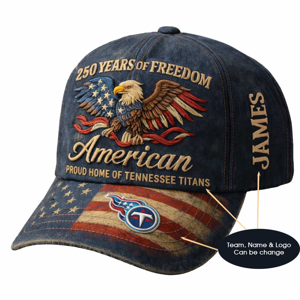 250th Anniversary USA Hat Vintage Eagle 250 Year American Anniversary Patriotic Unisex Baseball Cap