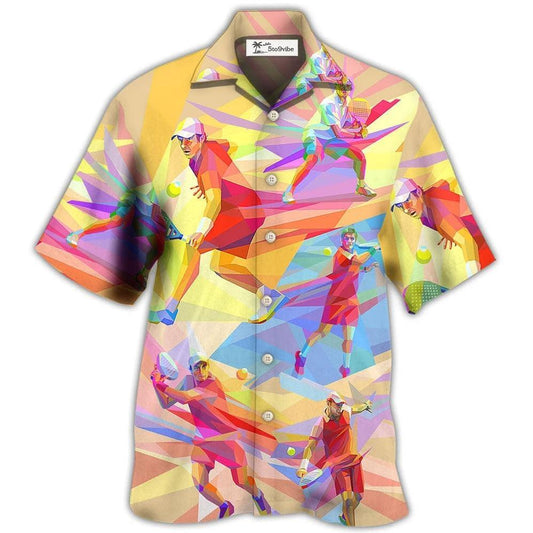 Hawaiian Shirt / Adults / S Tennis Beautiful Art - Hawaiian Shirt 