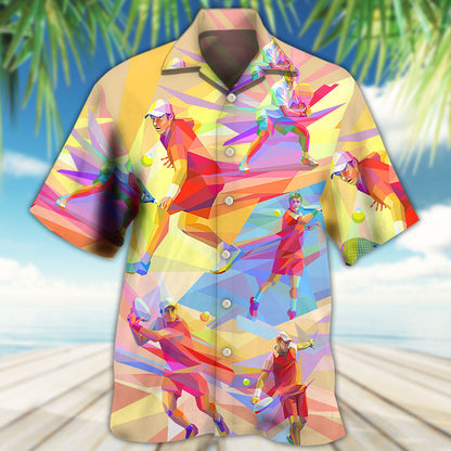 Tennis Beautiful Art - Hawaiian Shirt 