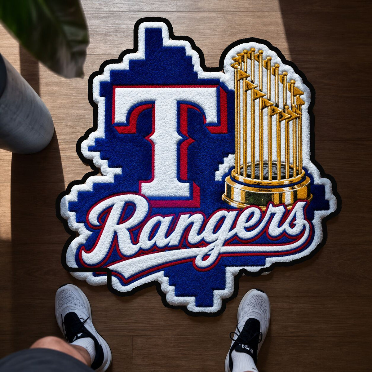 Alfombra personalizada de bienvenida premium de equipo de la MLB – Felpudo de béisbol personalizado