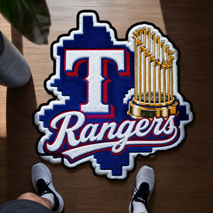 Alfombra personalizada de bienvenida premium de equipo de la MLB – Felpudo de béisbol personalizado