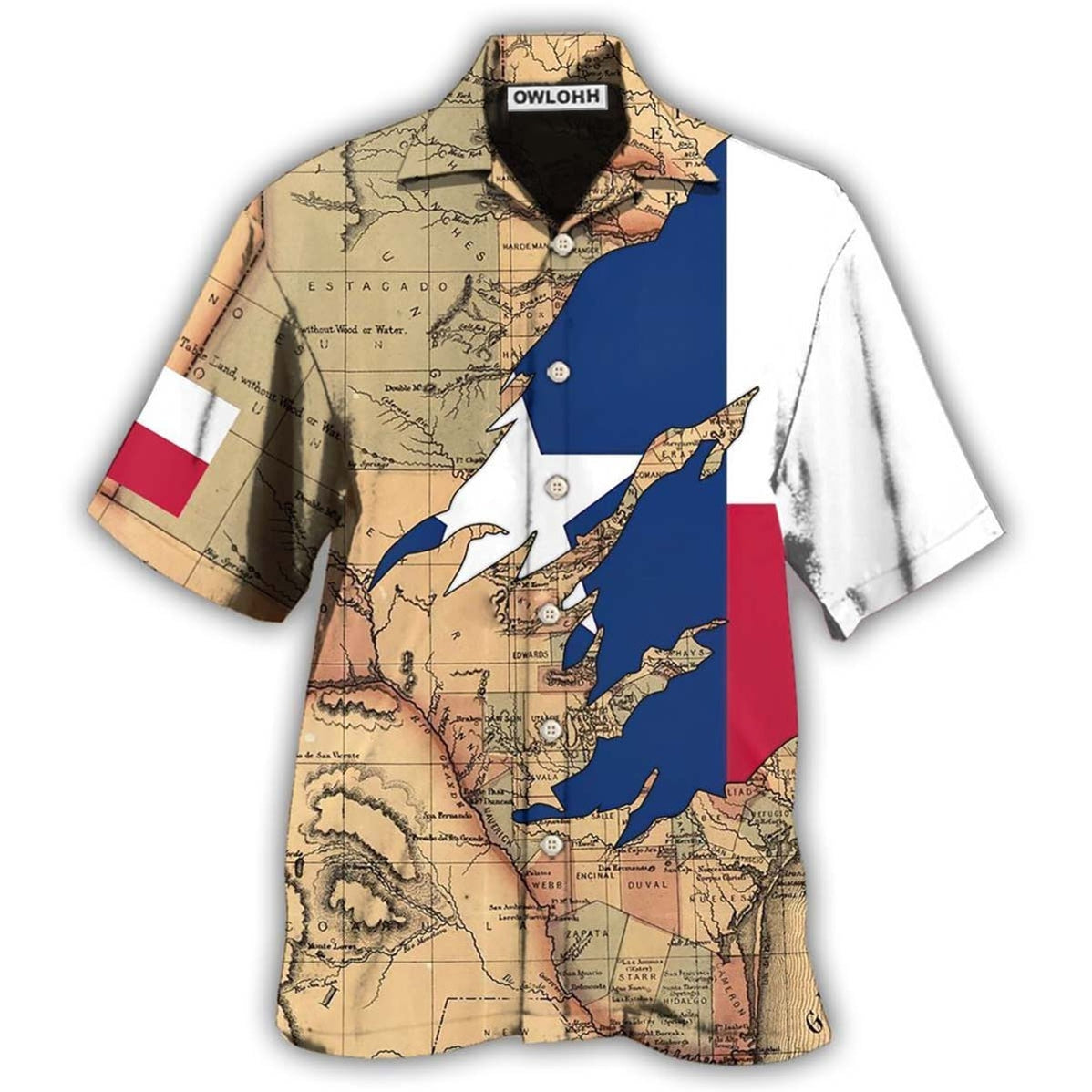 Hawaiian Shirt / Adults / S Texas Peace Life Style In The World - Hawaiian Shirt 