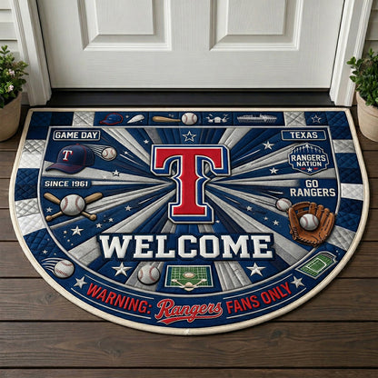 Baseball All Teams Custom Premium Welcome Mat – Personalized Baseball Doormat