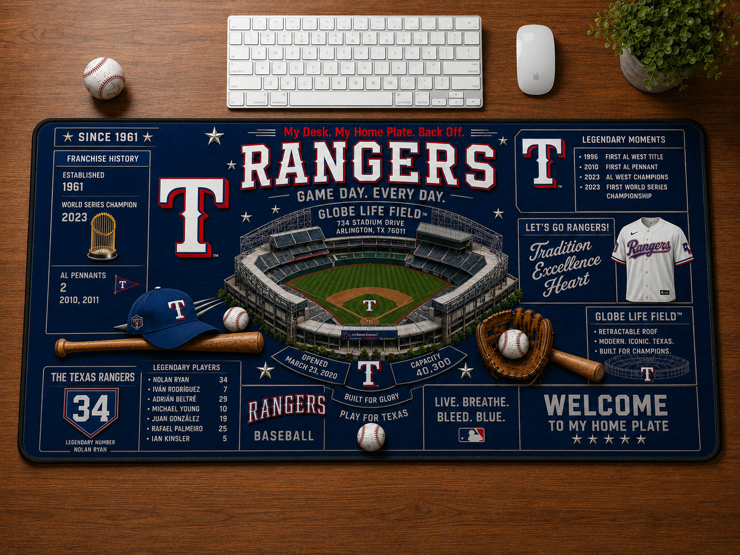 All Baseball Franchise History Stadiums Masterplan Desk Mat Mouse Pad Plus Size - 5to9vibe