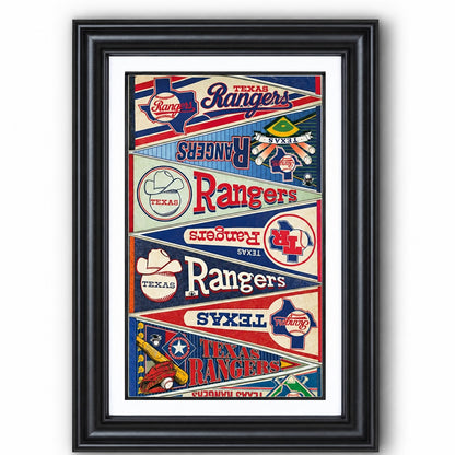 All Baseball Teams Vintage Anniversary For Baseball Fans Poster No Frame - Vertical Poster - 5to9vibe