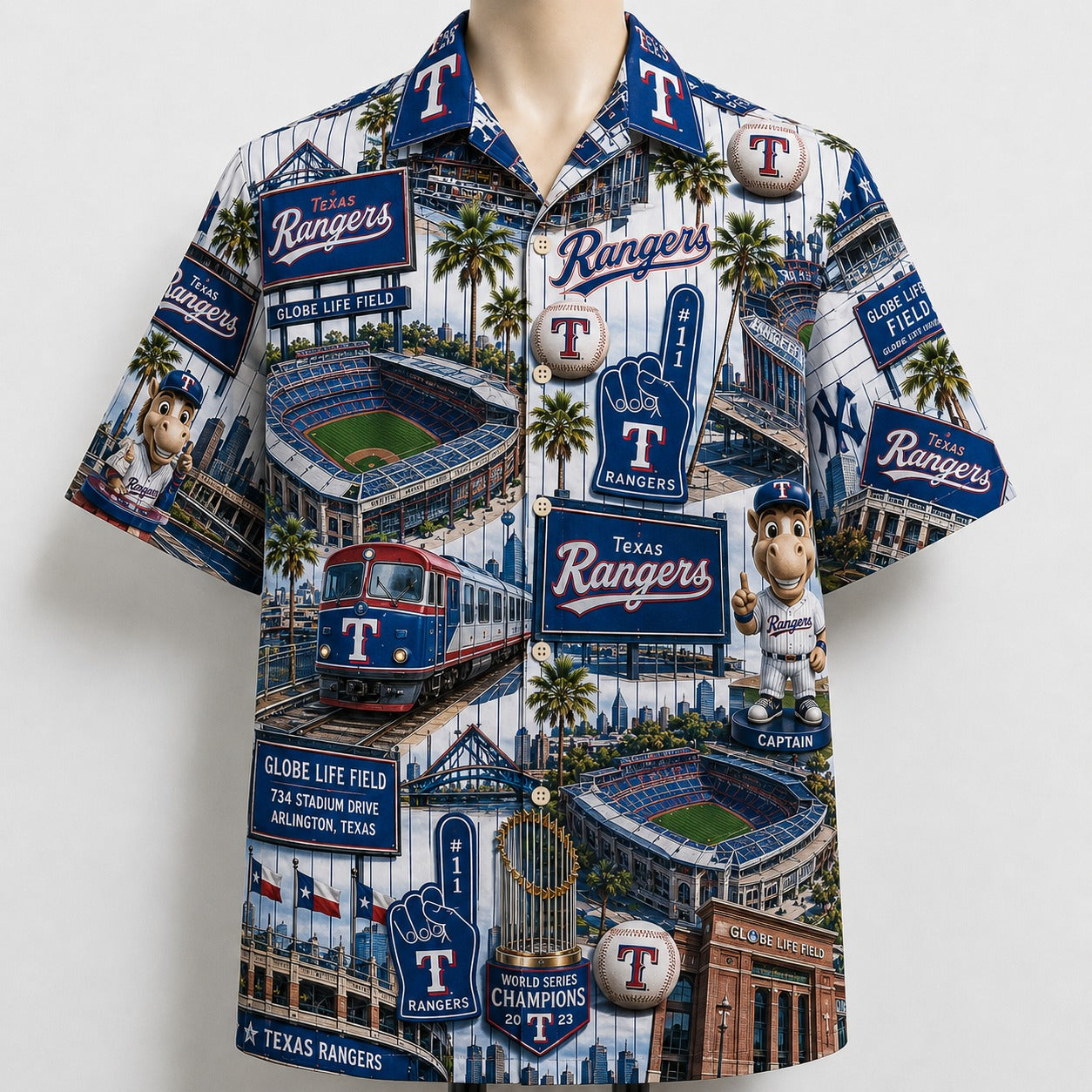 All Baseball Teams Iconic Moments Aloha Shirt for Baseball Fans Button Up Unisex Hawaiian Shirt For Men and Women