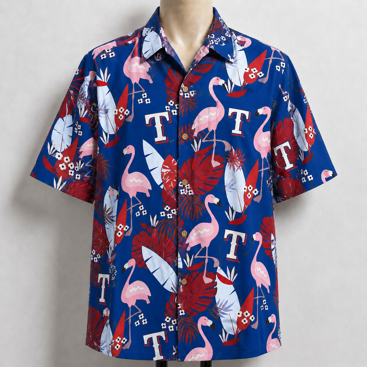 All Baseball Teams Flamingo Hawaiian Shirt | Tropical Baseball Button Up Unisex Hawaiian Shirt For Men and Women